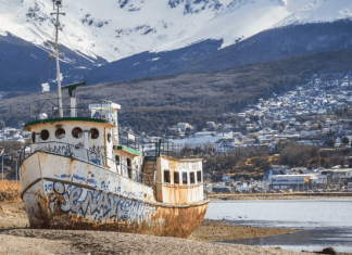 Chiêm ngưỡng cảnh đẹp hệt chốn thần tiên tại thành phố Ushuaia Argentina